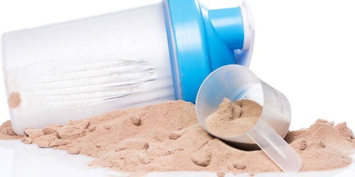 Copo de medição, copo de coquetel e proteína de soja