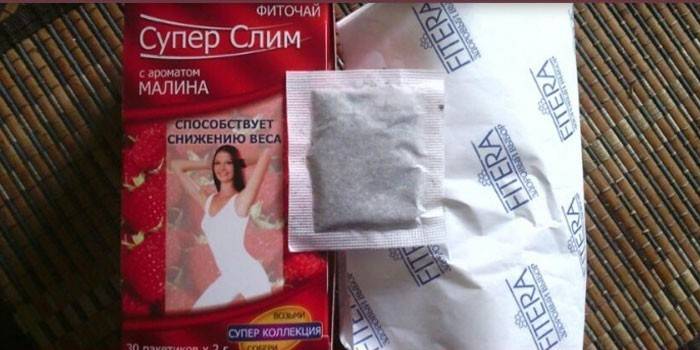 Té Super Slim por paquete