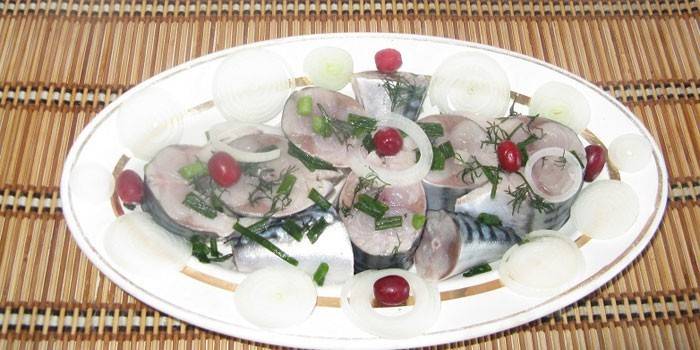 Apetitoso aperitivo de arándano