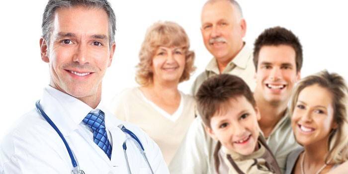 Família e médico