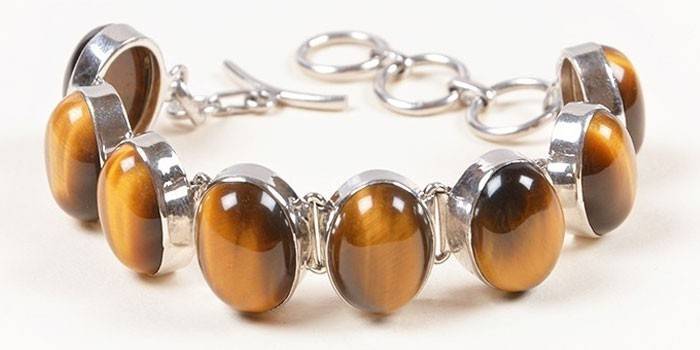 Náramok s kamienkami Tiger Eye