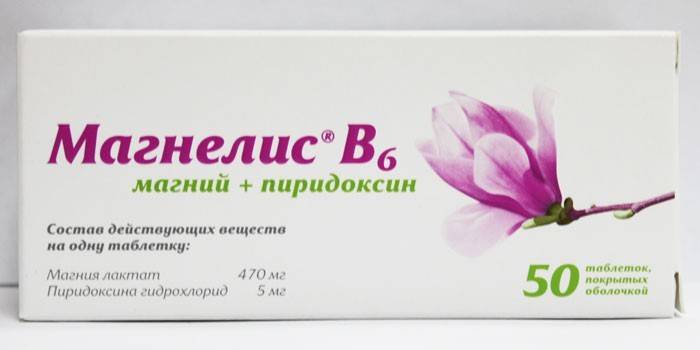 Tabletki Magnelis B6