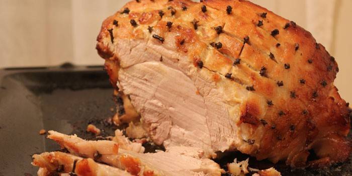 Cerdo al horno