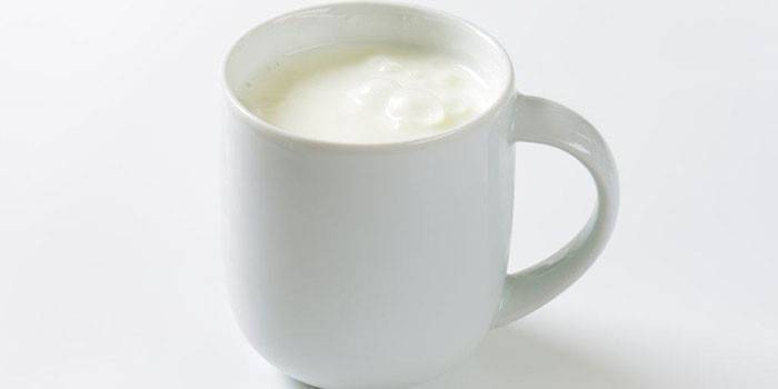 Kefir w kubku