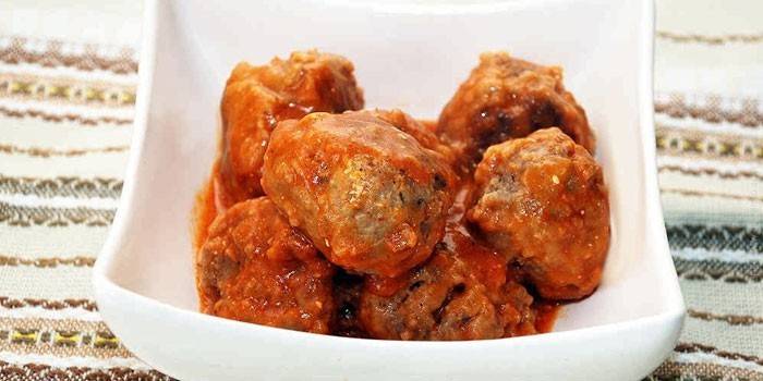 Albóndigas de res