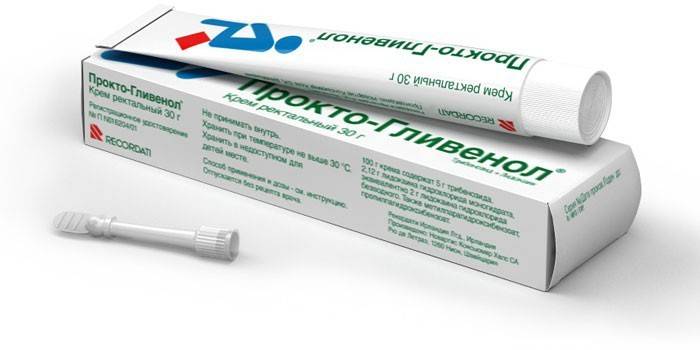 Crema rectal Procto-glivenol