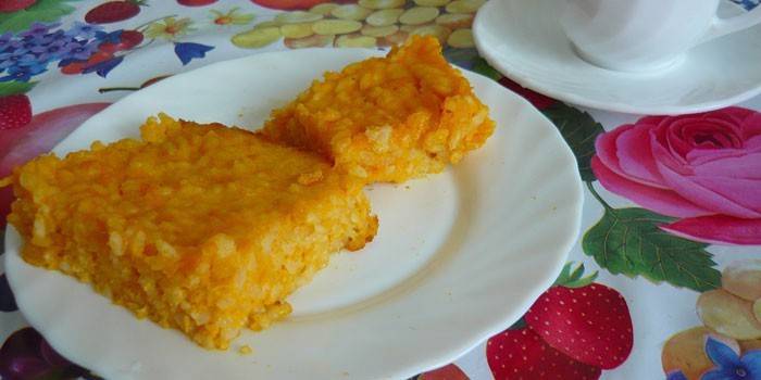 Dyniowy Pudding Ryżowy