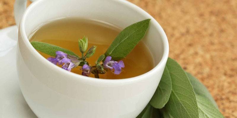 Infusión de salvia