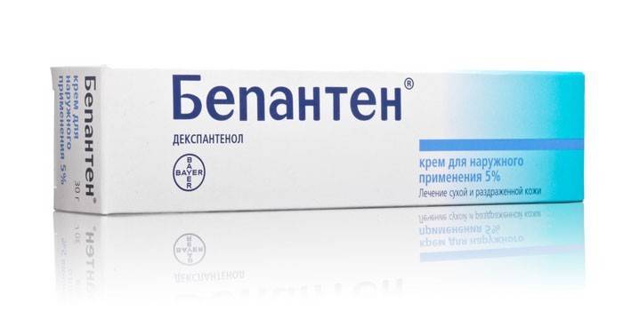 Bepanten creme em embalagem