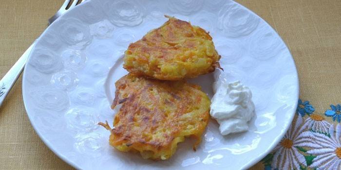 Tortitas de calabaza al horno