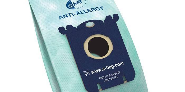 Saco de papel antialérgico para aspirador Philips FC 8022/04