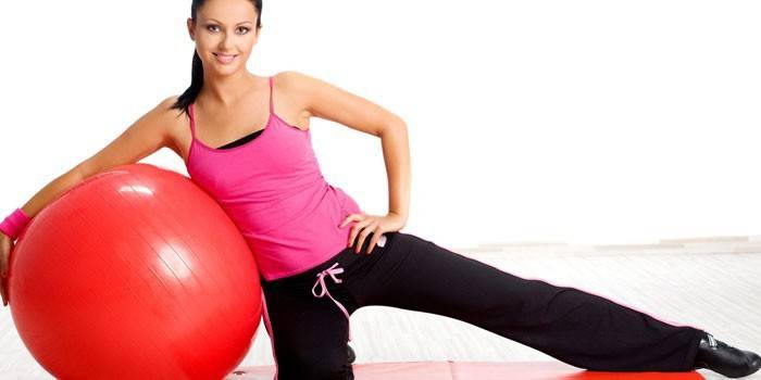 Ćwiczenie Fitball