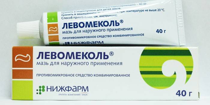 Levomekol para uso externo