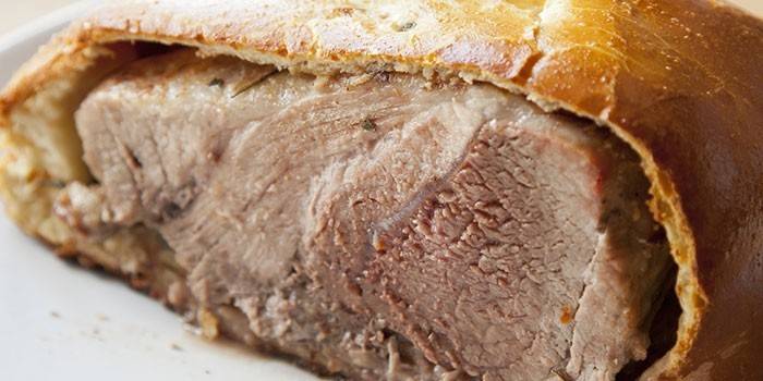 Carne clásica en la masa
