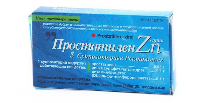 Lek cynk Prostatilen