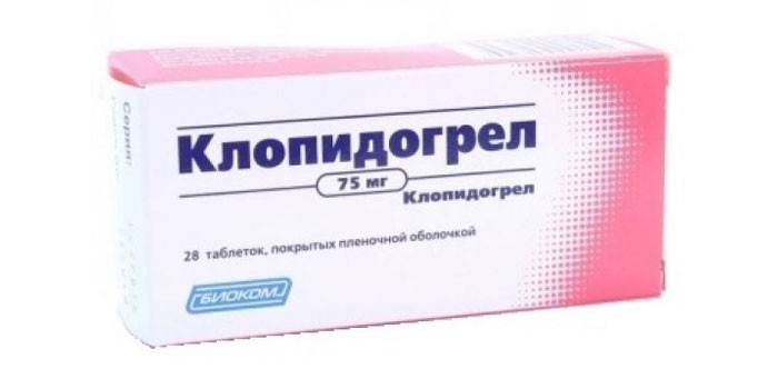 Comprimidos de clopidogrel