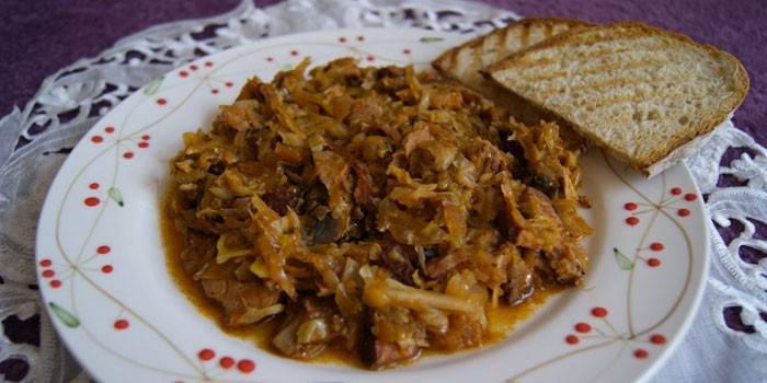 Duszona Kapusta