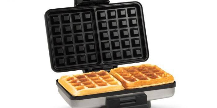 gofry w gofrownicy elektrycznej