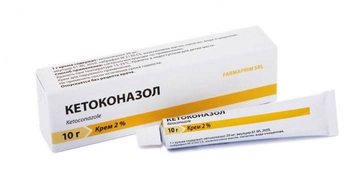 Ketokonazol v balení