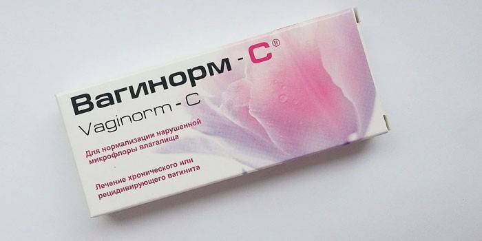 Sviečky Vaginorm-S