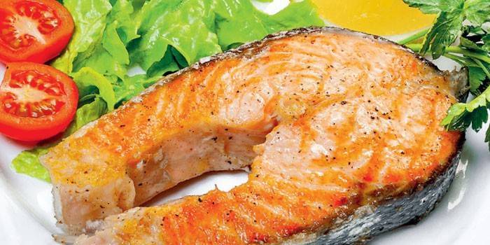 Filete de salmón
