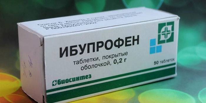 Tablety ibuprofénu