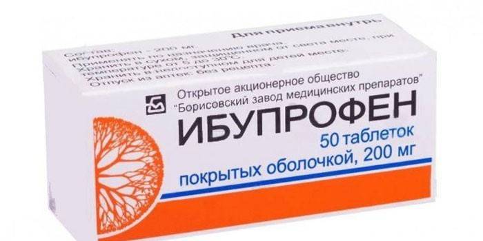 Tablety ibuprofénu