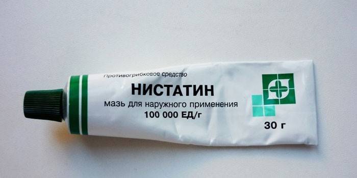 Tüpte nistatin merhem