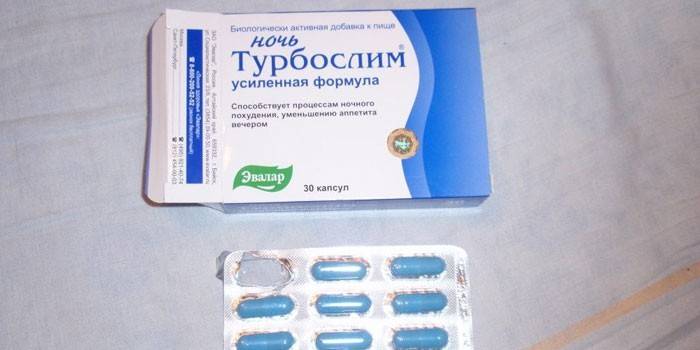 Turboslim noc w kapsułkach