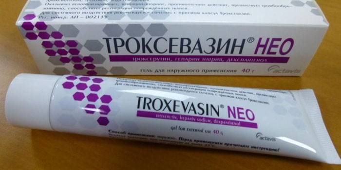 Ungüento Troxevasin