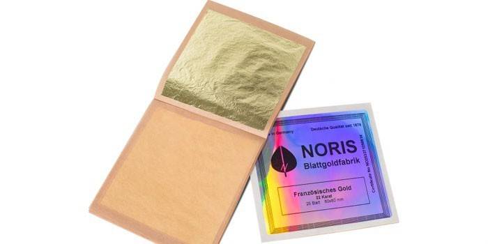 Złoty proszek Noris
