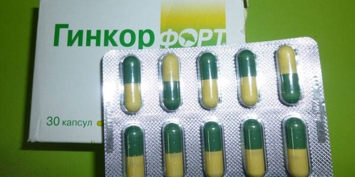 Pastillas Ginkor Forte