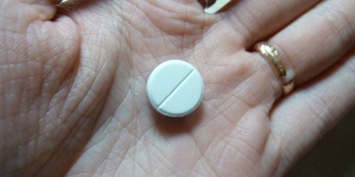 Comprimido de piperazina