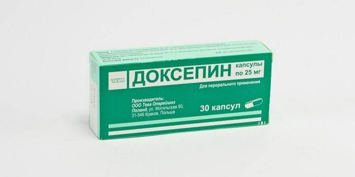 Droga doxepín