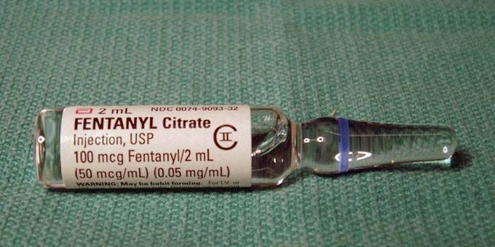 Fentanil na ampola