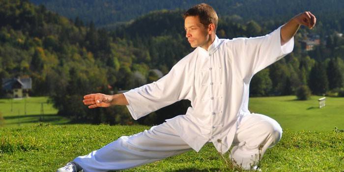 Exercícios de tai chi