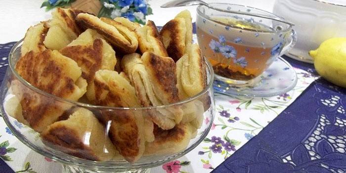 Triângulos prontos de requeijão