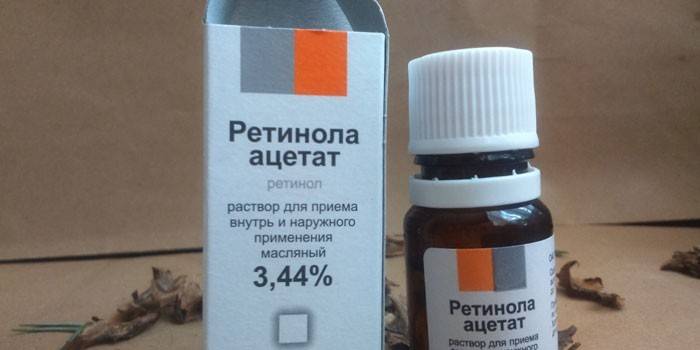 Acetato de retinol