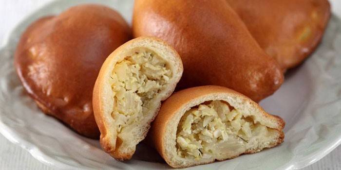 Empanadas Rellenas De Col Fresca Al Horno