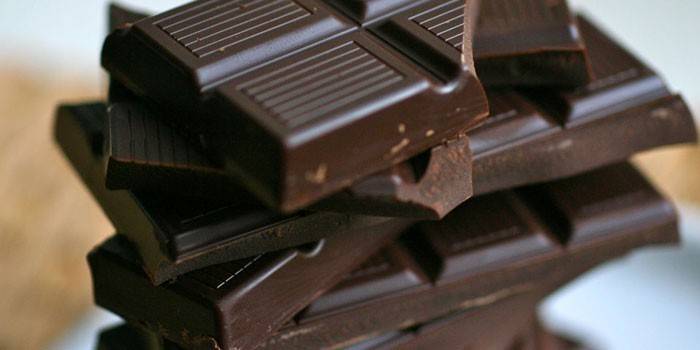 Barras de Chocolate Negro