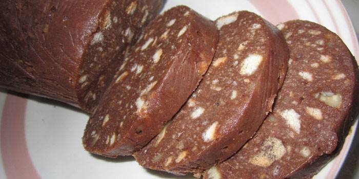 Salsicha de chocolate