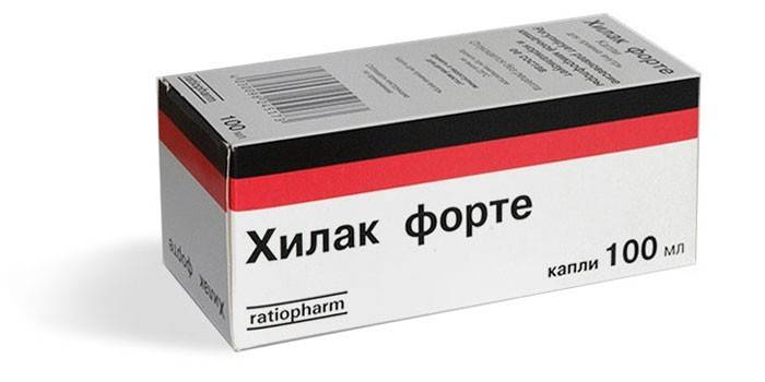 Kvapky Hilak Forte v balení