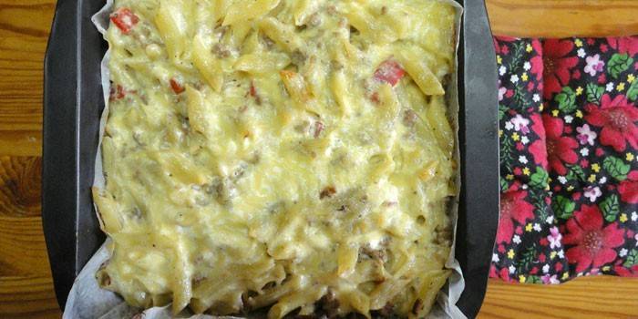 Plato de queso y carne