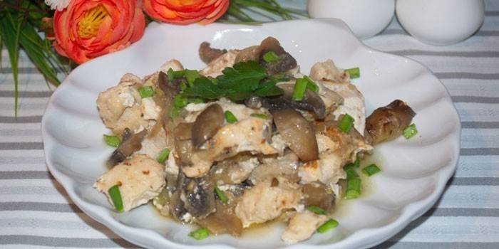 Guisado de cogumelos