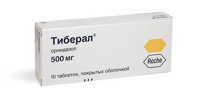 Tiberal tablety v balení