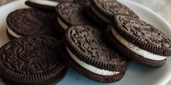 Galletas en un plato