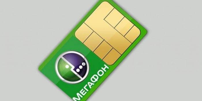 Megafone do cartão SIM