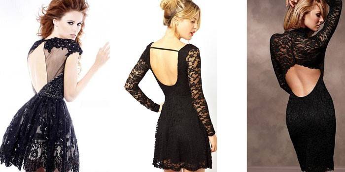 Foto, de, meninas, vestido, em, renda