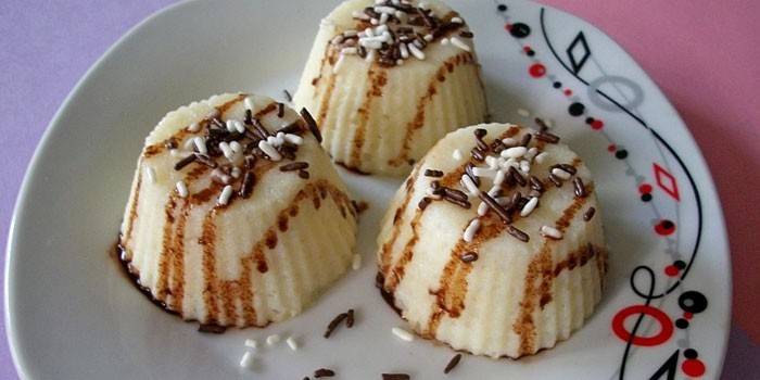 Omáčkový puding