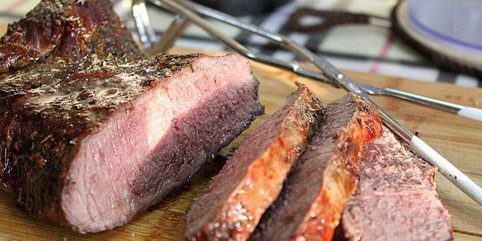Filete de ternera al horno